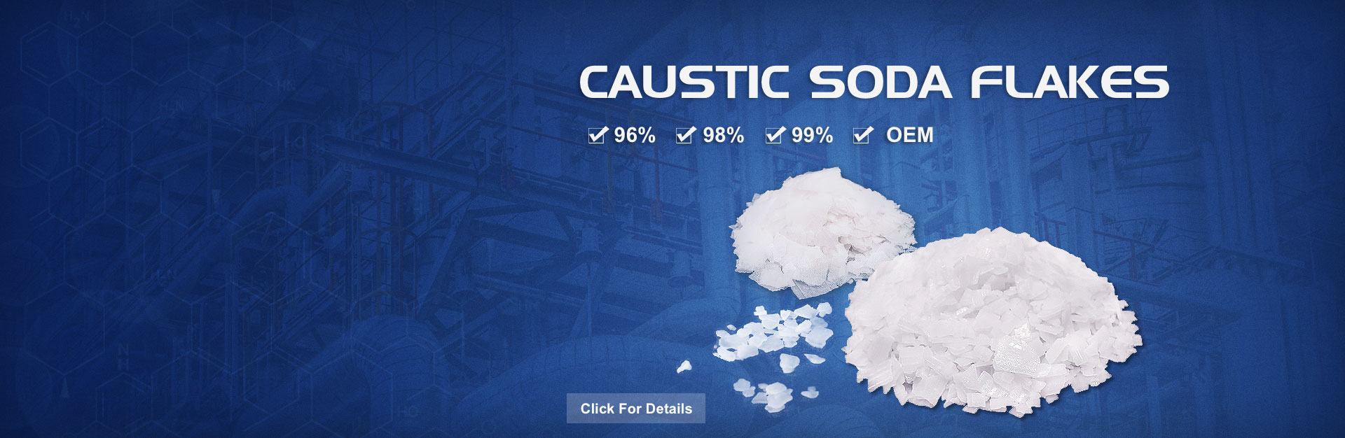 Manufacture of High Quality Top Grade Price Caustic Soda Flakes 99%